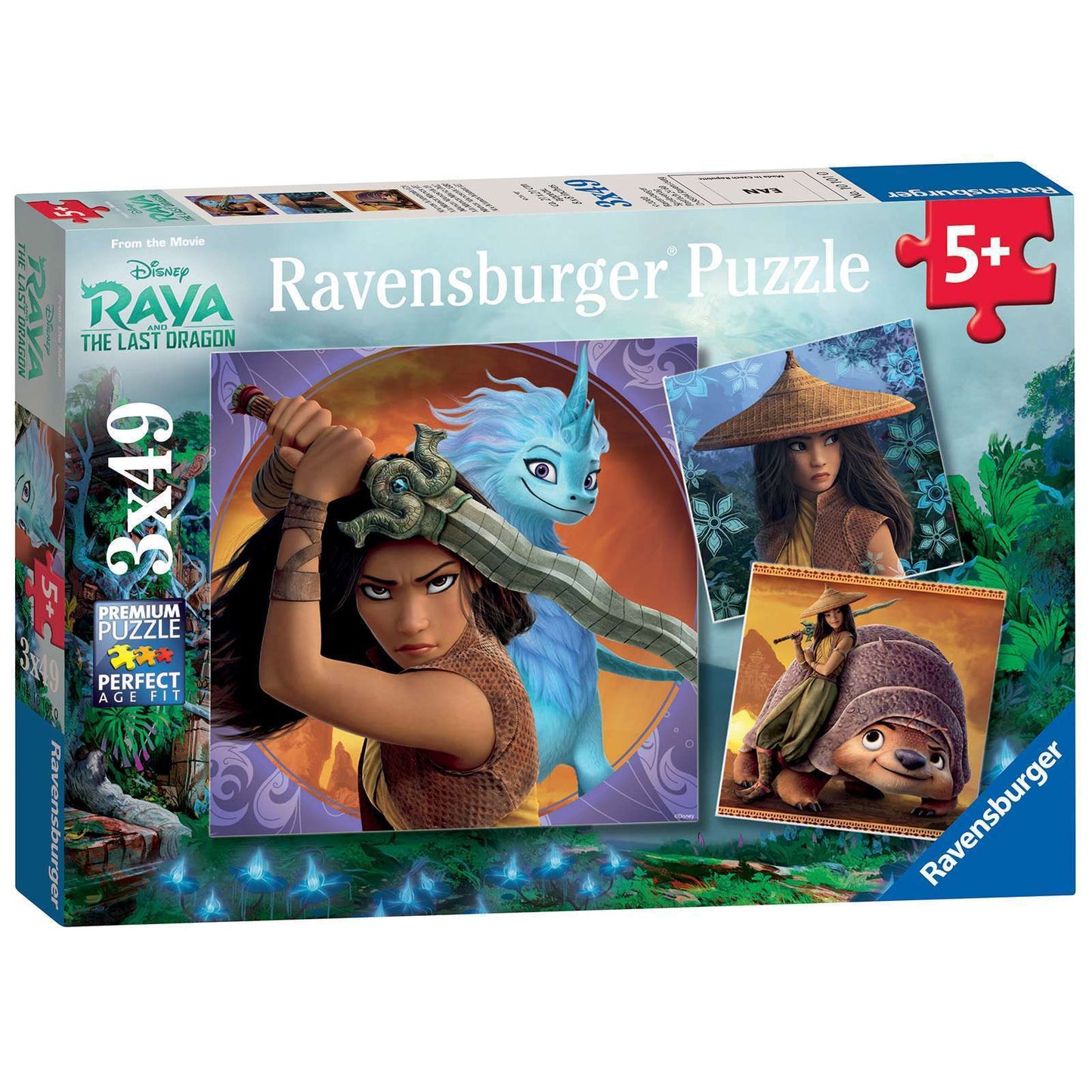 Raya and the Last Dragon - 3 x 49pc - Ravensburger 5098