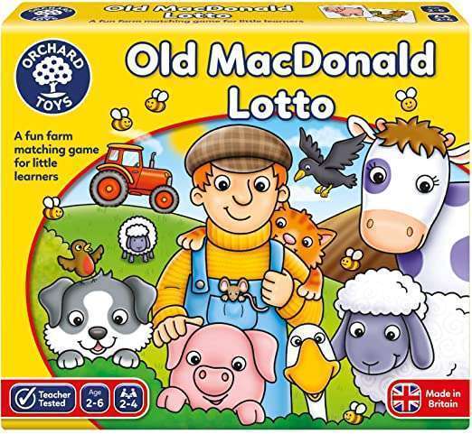 Old MacDonald Lotto -  Orchard Toys