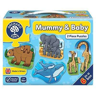 Mummy & Baby - 2pc Puzzles -  Orchard Toys