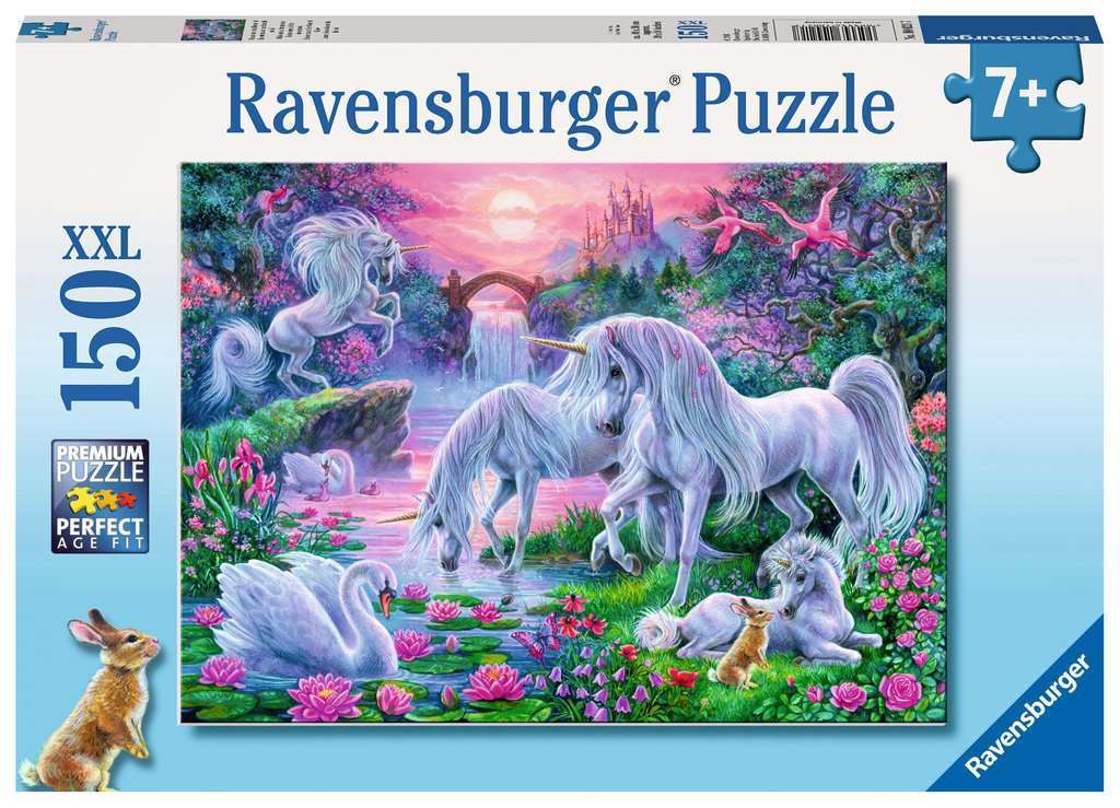 Unicorns in Sunset Glow - 150pc - Ravensburger 10021