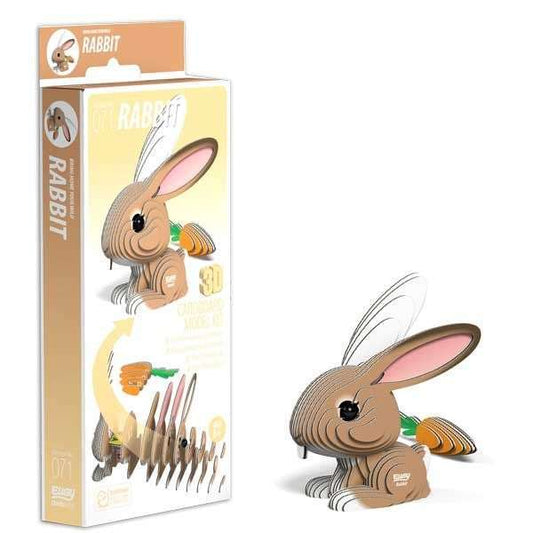 Rabbit - Eugy 3D Model Kit