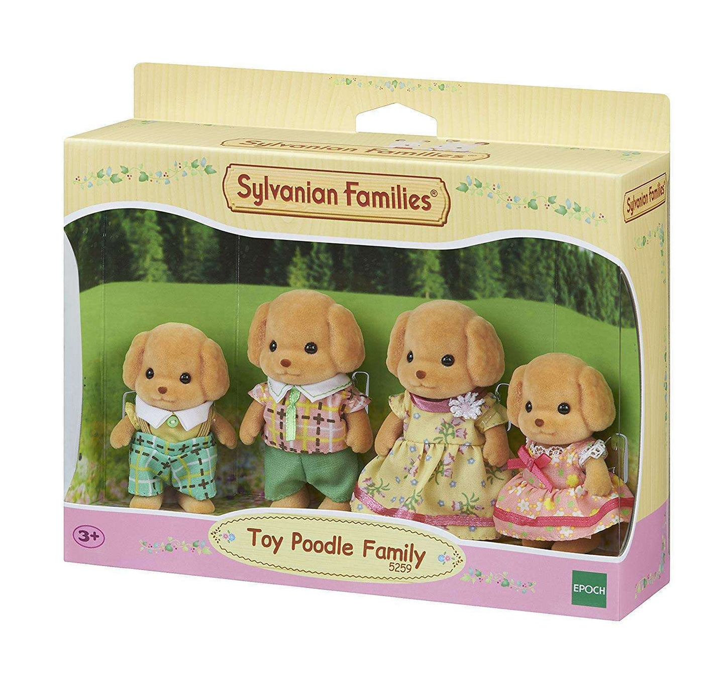 Sylvanian Families - Toy Poodle Family - 5259