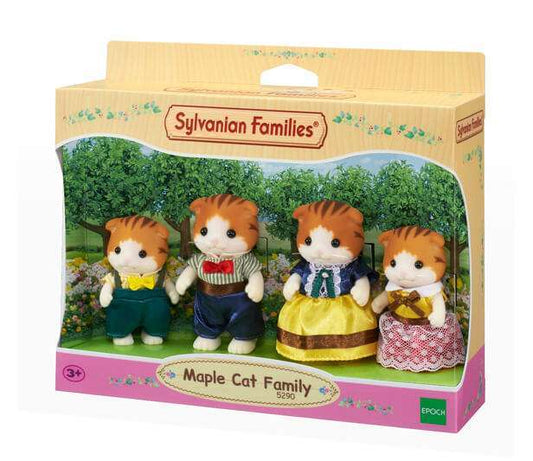 Sylvanian Families - Maple Cat Family - 5290