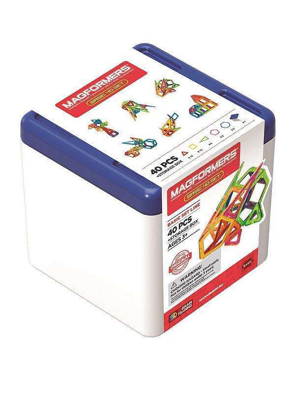 Magformers 40pc with Storage Box