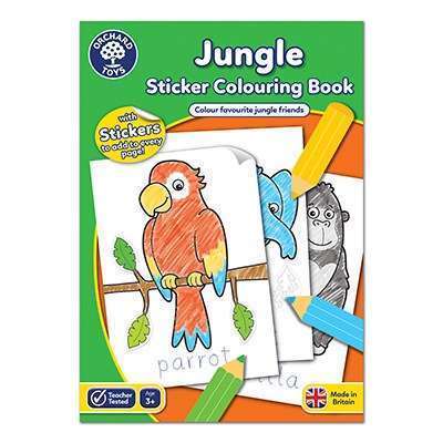 Jungle Colouring Book -  Orchard Toys