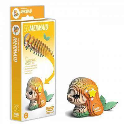 Mermaid - Eugy 3D Model Kit