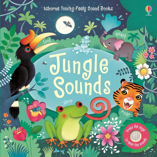 Usborne Jungle Sounds Touchy Feely Sound Book