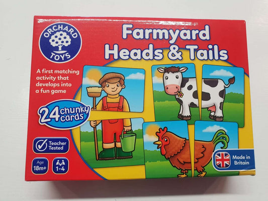 Farmyard Heads and Tails - Orchard Toys