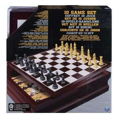 Wooden 10 Game Set