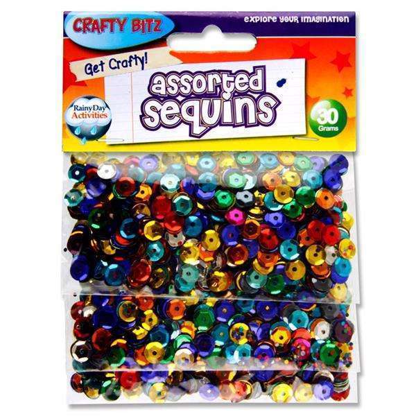 Multicoloured Assorted Sequins