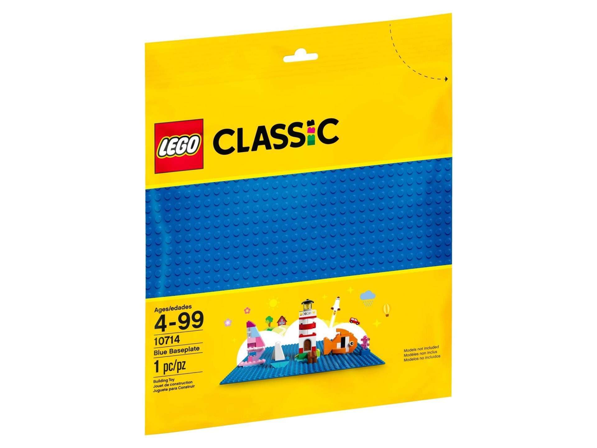 CLASSIC - Blue Baseplate - 10714