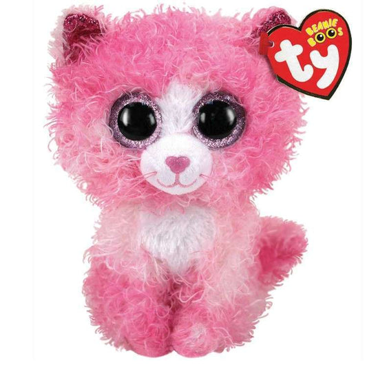 Reagan - Pink Cat - 6" TY Beanie Boo - 36308