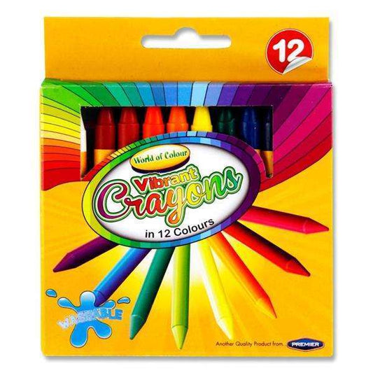 World of Colour Mini Crayons 12pk