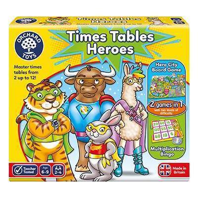 Times Table Heroes -  Orchard Toys