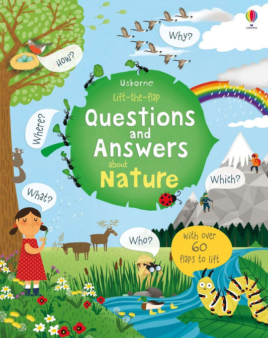 Usborne Lift-The-Flap Questions and Answers Nature