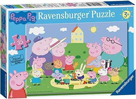 Peppa Pig Fun in the Sun - 35pc Puzzle - Ravensburger 8632