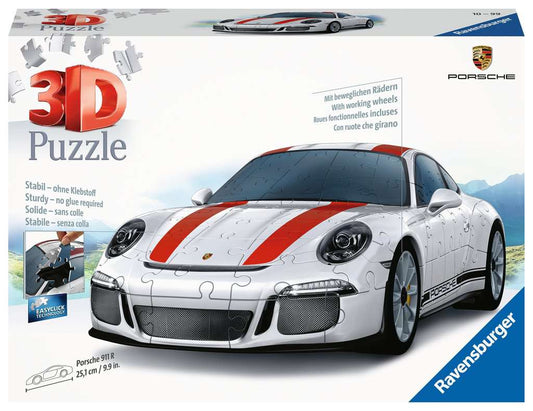 Porsche 911 - 3D - 108pc - Ravensburger 12528