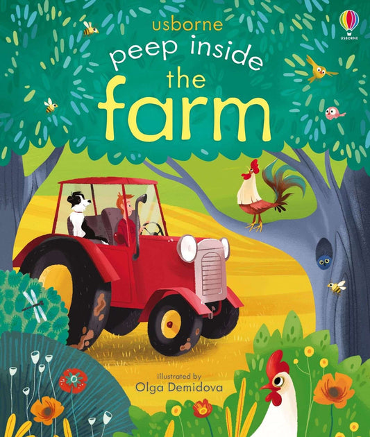 Usborne Peep Inside The Farm Book