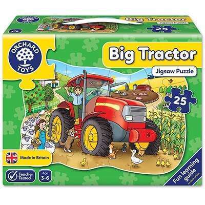 Big Tractor - 25pc Puzzle -  Orchard Toys