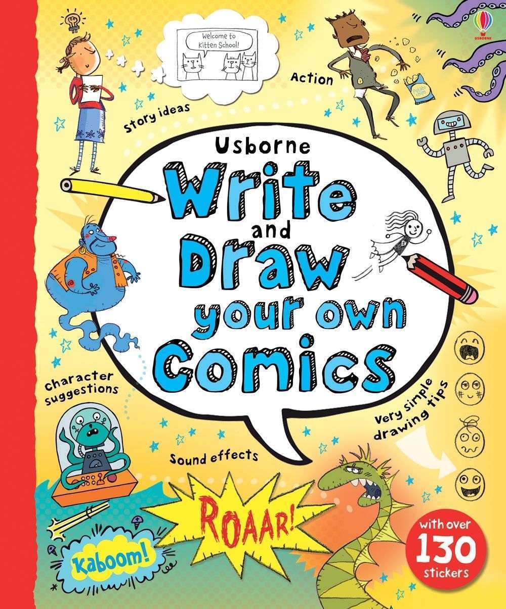 Usborne Write and Draw Your Own Comics