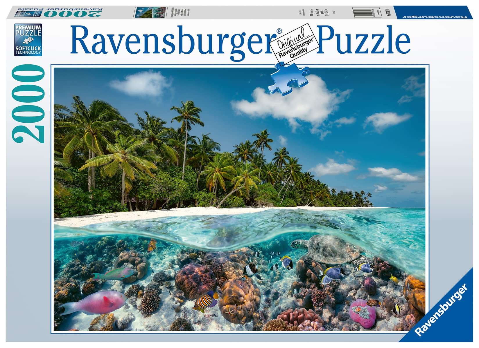 A Dive in the Maldives - 2000pc Jigsaw -  Ravensburger 17441