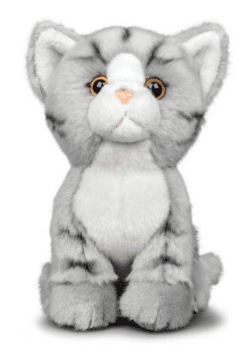 Animigos Grey Tabby Cat