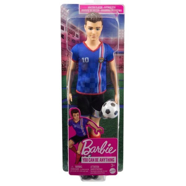 Barbie Career Doll Ken Footballer