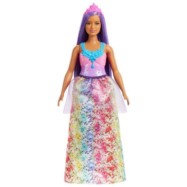 Barbie Dreamtopia Princess Doll Purple Hair