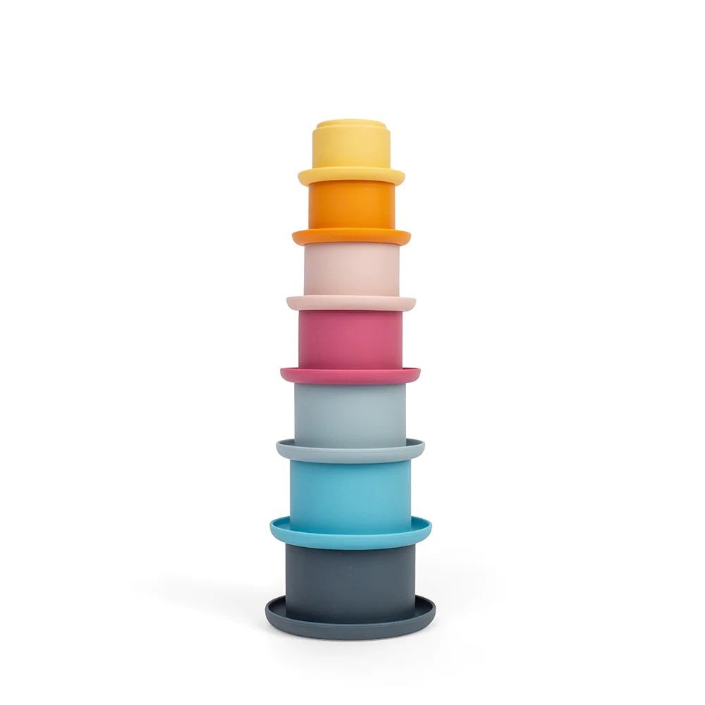 BigJigs Stacking Cups Silicone Scandi Range