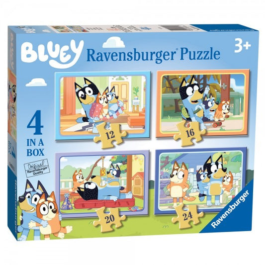 Bluey - 4 in a Box - Ravensburger 3111
