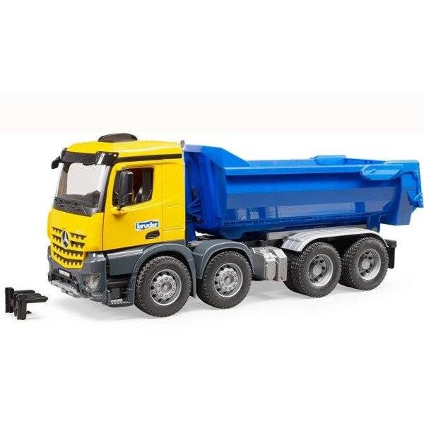 Bruder MB Arcos Half Pipe Dump Truck 1:16 Scale