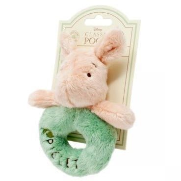 Classic Winnie The Pooh Piglet Ring Rattle