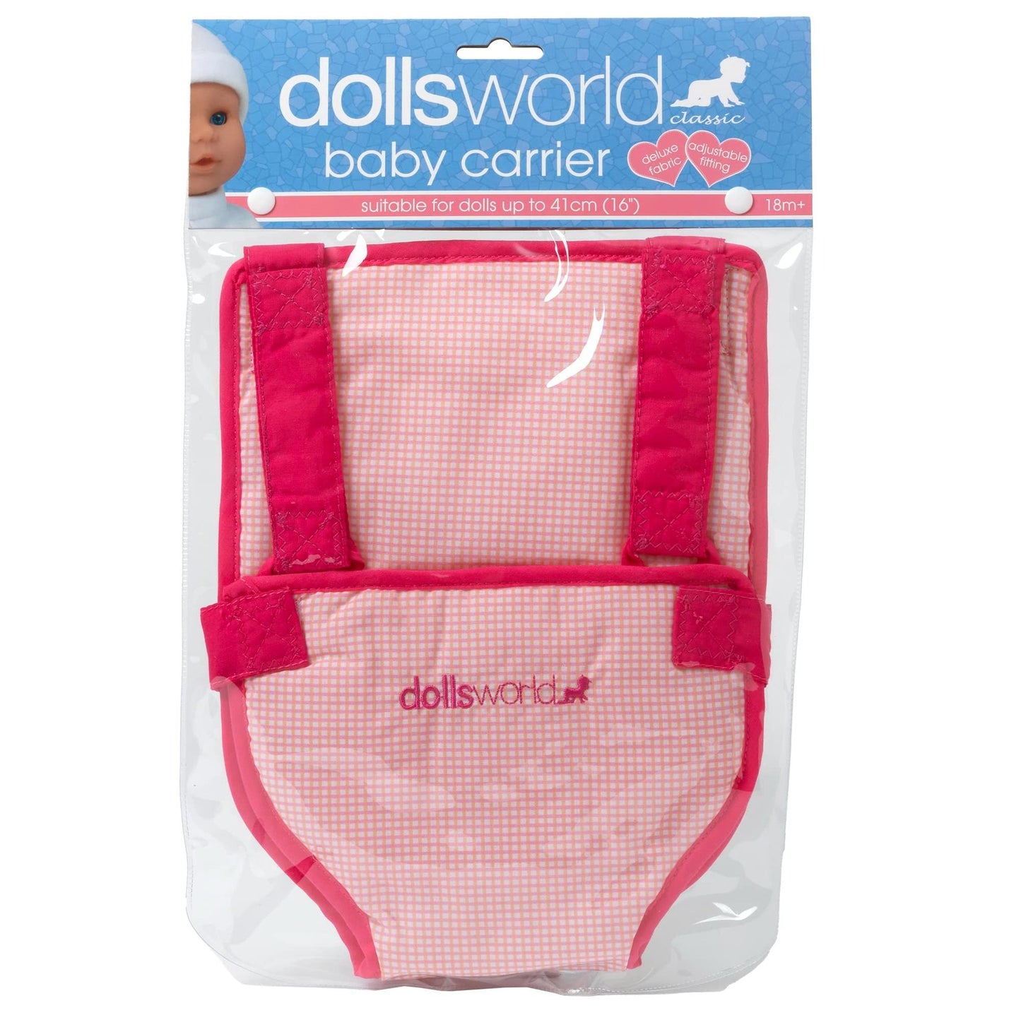 Dolls World Deluxe Baby Carrier