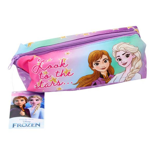 Frozen Rectangular Glitter Pencil Case