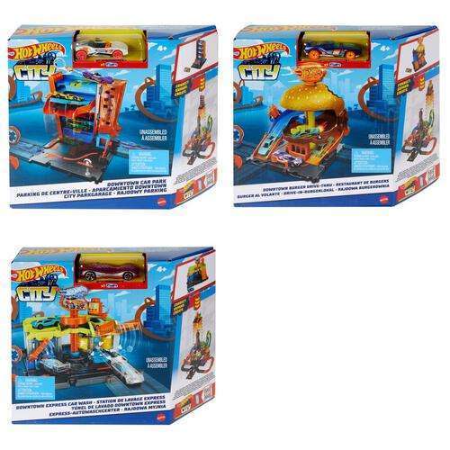 Hot Wheels City Theme Pack Assorted