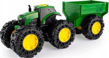 John Deere Monster Treads Tractor with Wagon