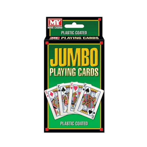 M.Y Plastic Coated Jumbo Playing Cards