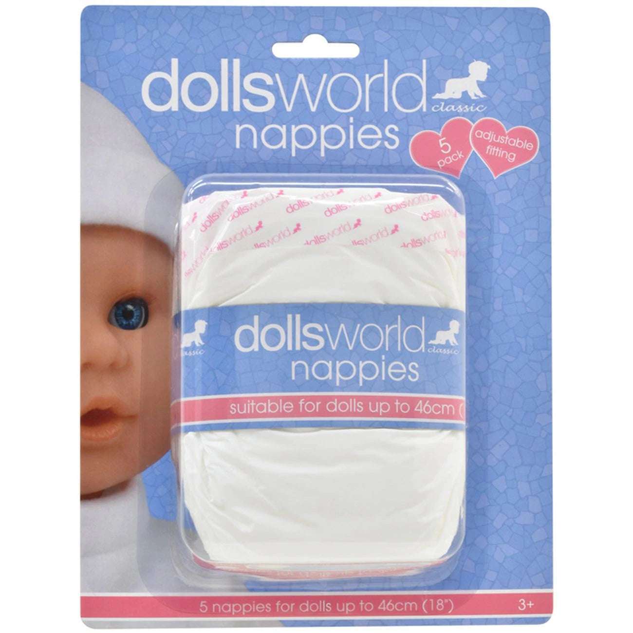 Nappies - Dolls World Classic