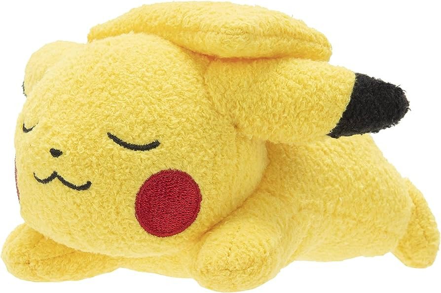 Pokemon 5 Inch Sleeping Plush Pikachu