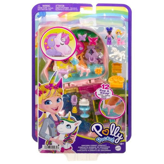 Polly Pocket Big World Unicorn Forest Compact