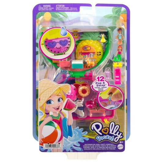 Polly Pocket Big World Watermelon Pool Party Compact