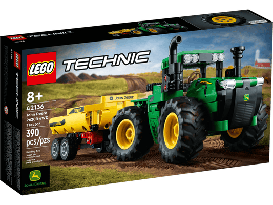 LEGO TECHNIC - John Deere 9620R 4WD Tractor - 42136