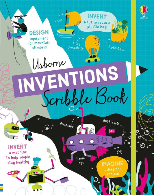 Usborne Inventions Scribble Book