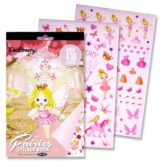 Emotionery 430+ Sticker Book - Fairies
