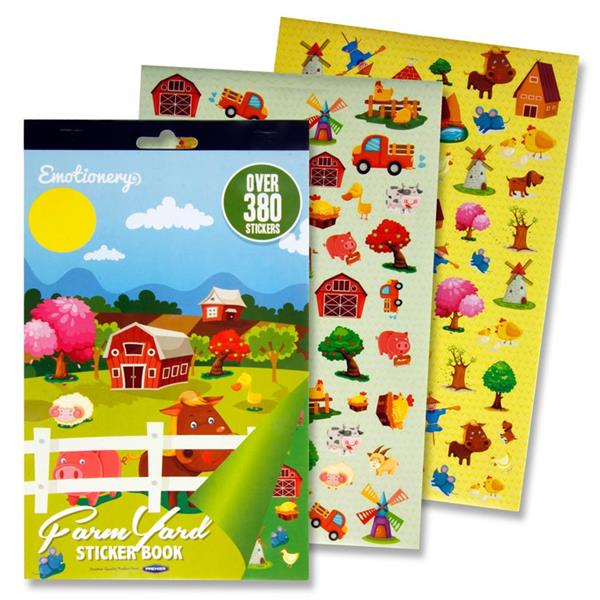 Emotionery 380+ Sticker Book - Farm