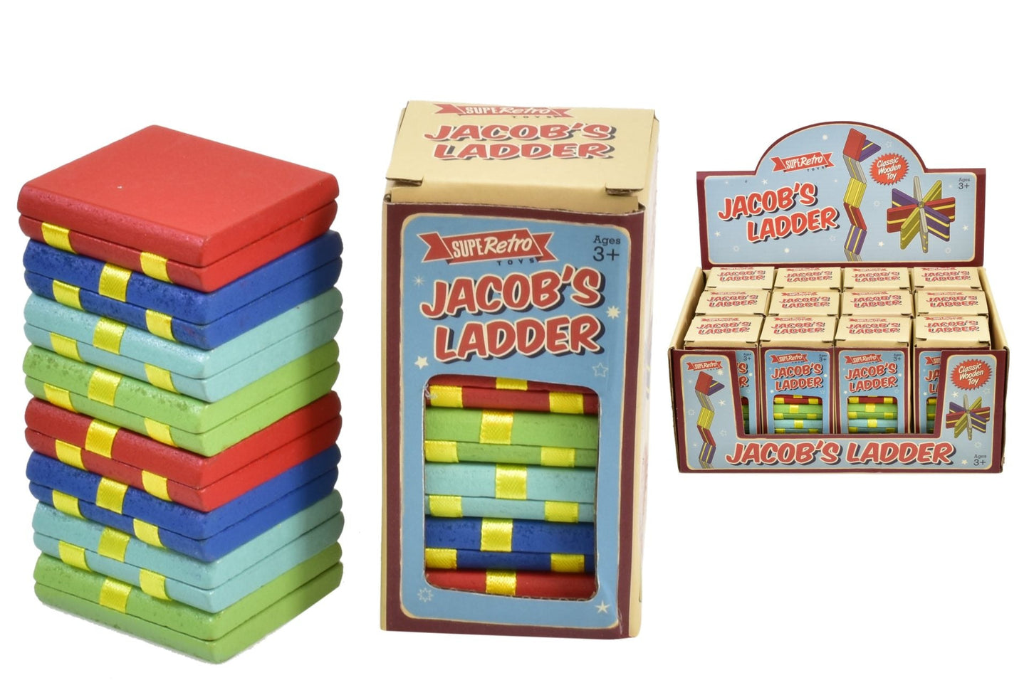 Wooden Jacobs Ladder Retro