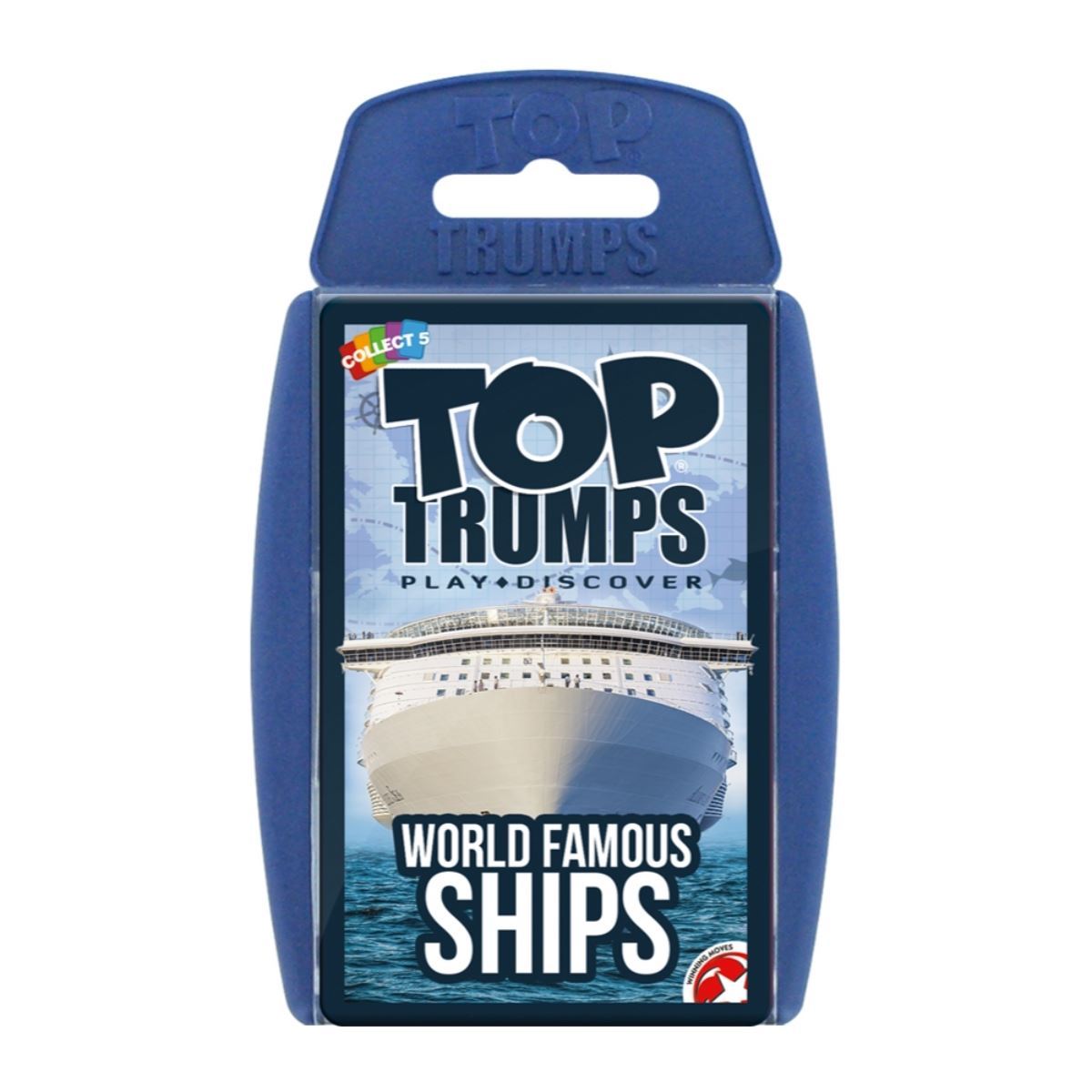 Top Trumps World Famous Ships Card Game