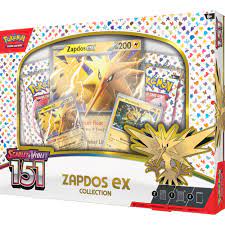 Pokemon TCG Scarlet & Violet 151 Zapdos ex Box