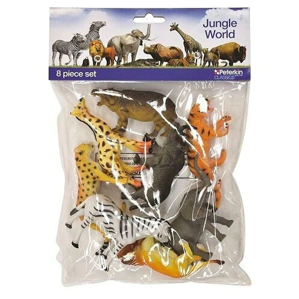 Jungle World 8pc Set