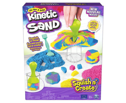 Kinetic Sand Squish n Create Playset